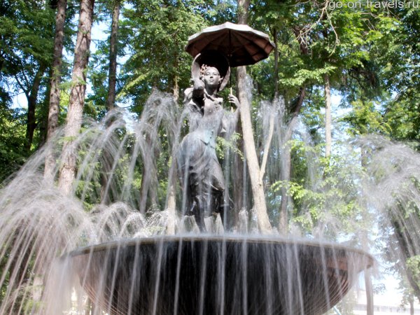 Калуга парк фонтан