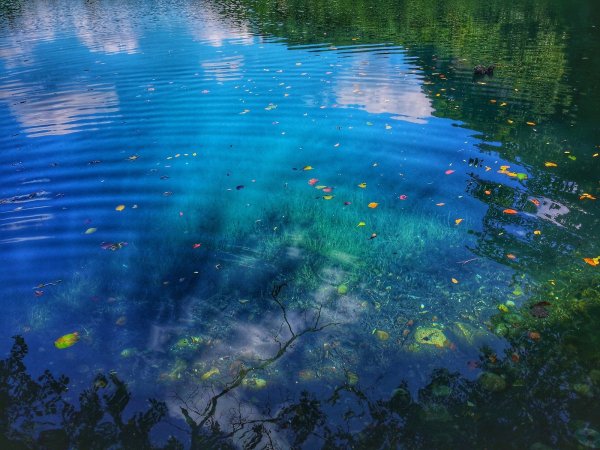 Голубое озеро Радужный ХМАО