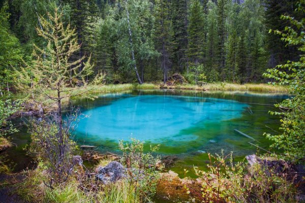 Голубое озеро Железногорск Курской