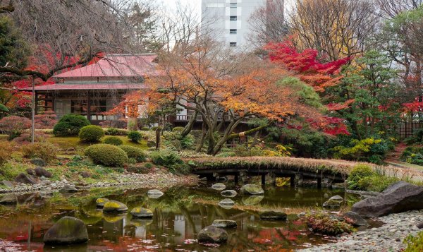 Сад Хаппо-эн в Японии