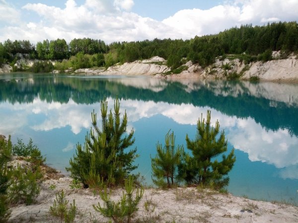 Каолиновый карьер Кыштым