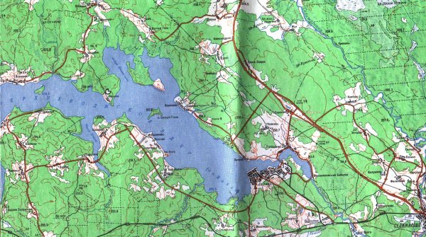 Озеро Волго Тверская область карта