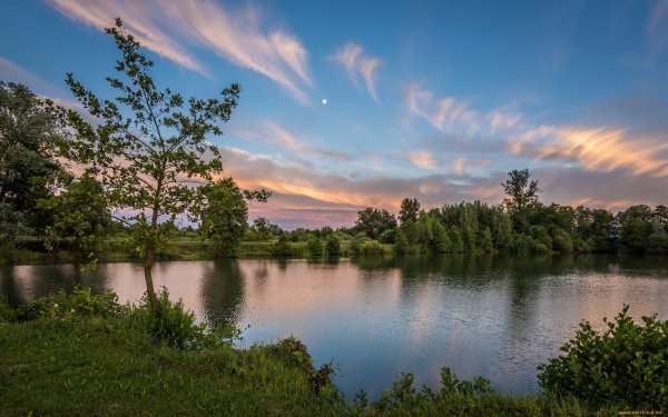 Красивая природа река