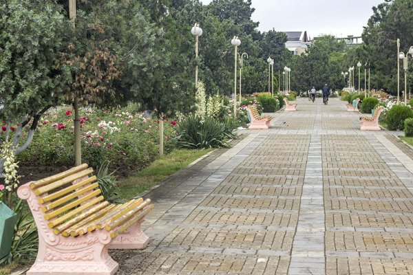 Набережная Родопский бульвар Махачкала