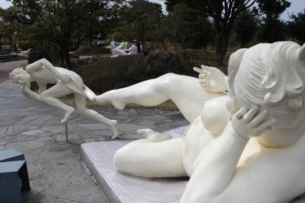 Остров Чеджу парк Loveland