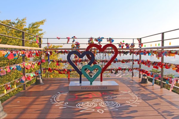 Намсан парк замочки