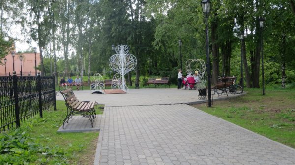 Аллея любви город Волгореченск