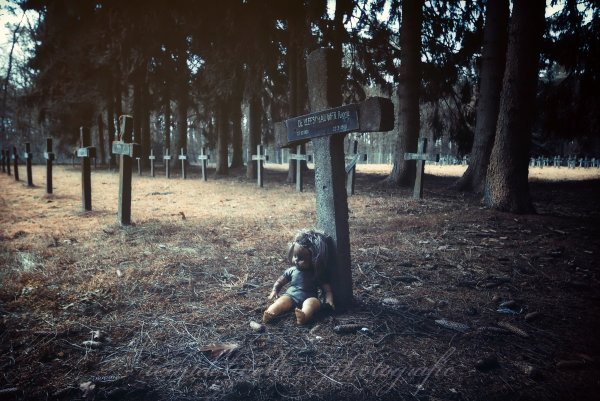 Страшное кладбище