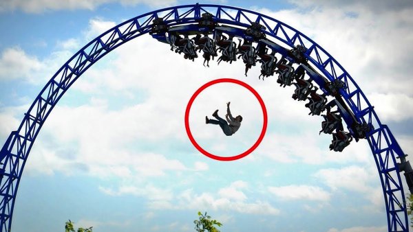 Самые опасные американские горки в мире