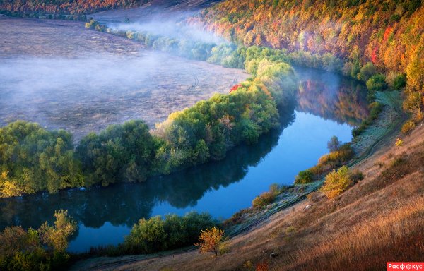 Река красивая меча Тульская область