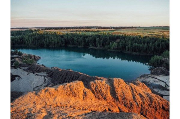 Тульская область голубые озёра д.Кондуки