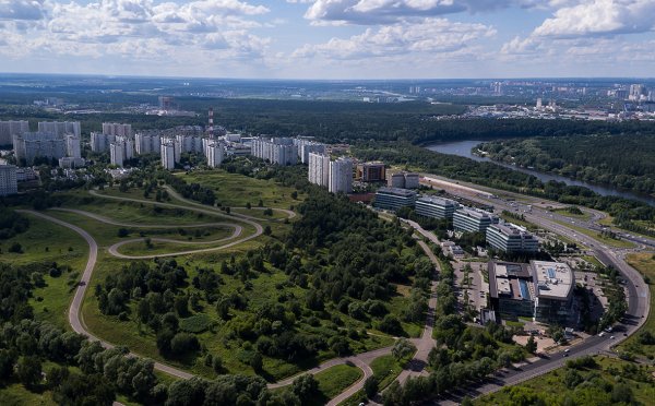 Олимпийская велодорога в Крылатском