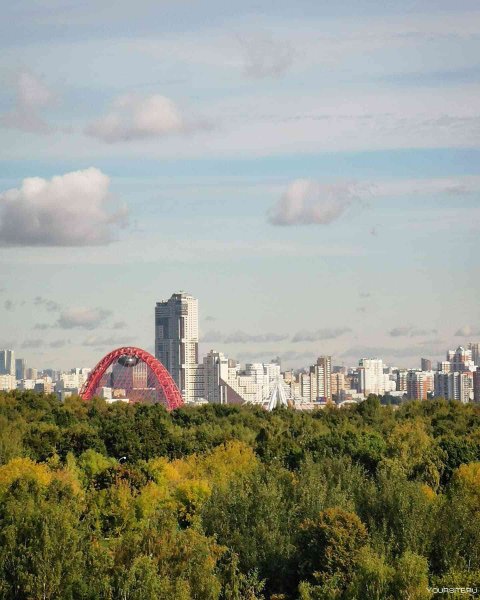 Крылатские холмы смотровая площадка