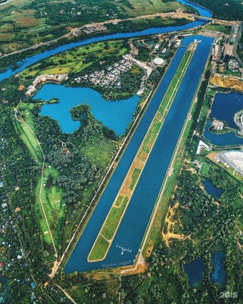 Гребной канал в Москве Крылатское