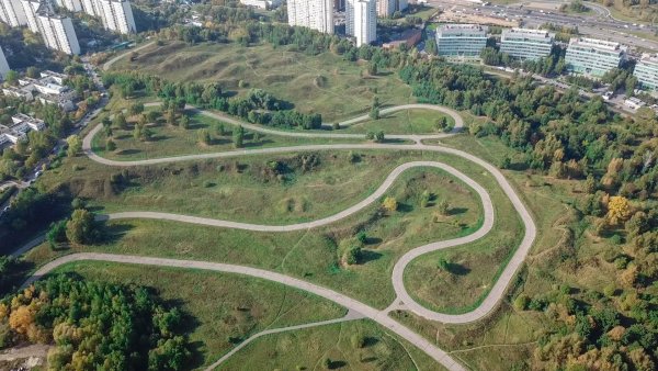 Олимпийская велотрасса Крылатское