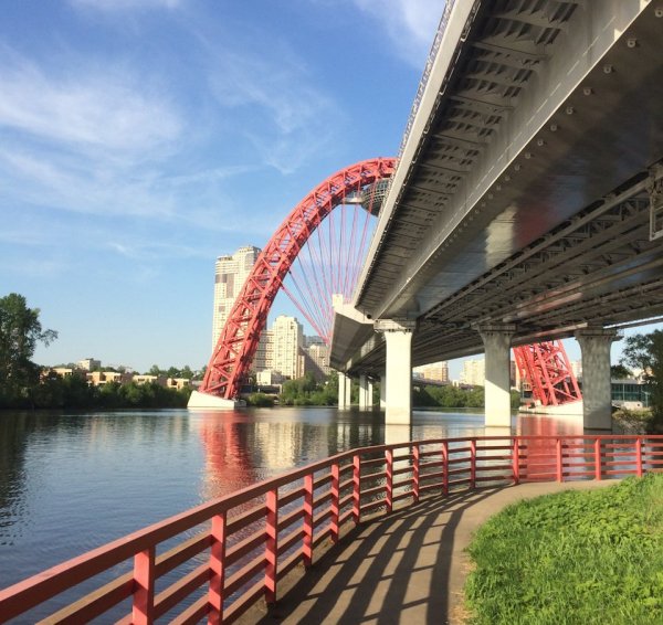 Живописный мост Крылатское