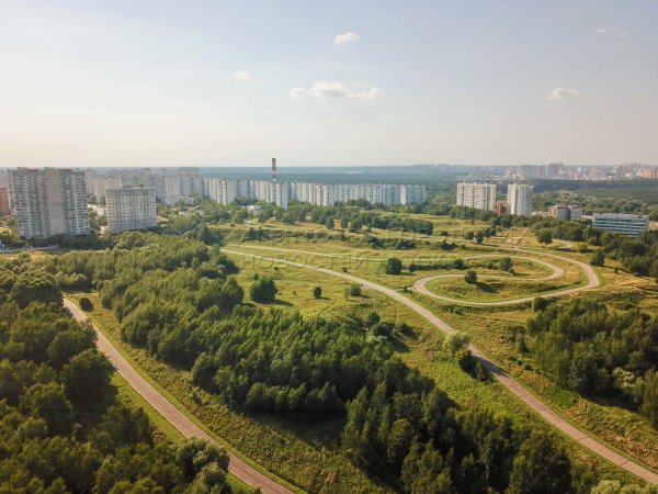 Крылатские холмы в 2008