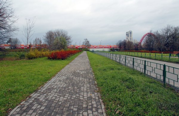 Парк Крылатские холмы дорожки