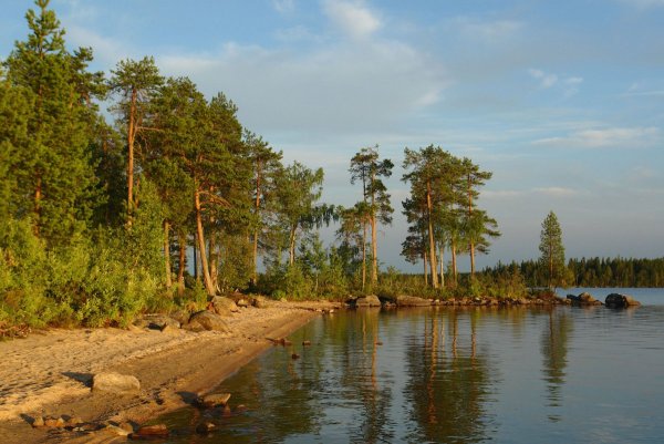 Республика Карелия озеро Кереть