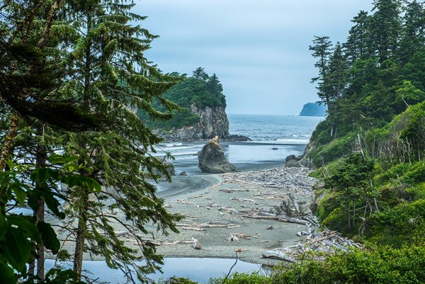 Национальный парк Олимпик город Форкс
