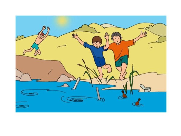 Опасность на воде летом