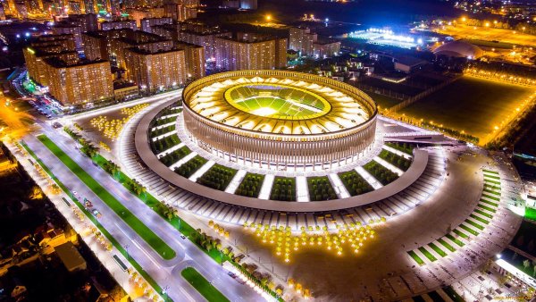 Стадион Краснодар парк Галицкого