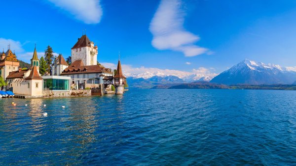 Тунское озеро Швейцария