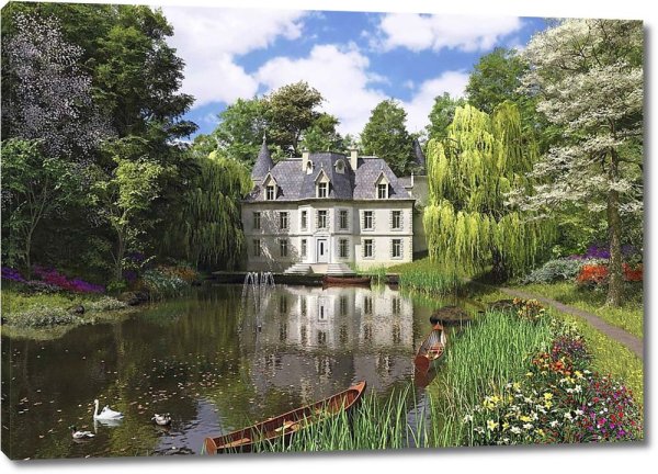 Пейзаж английский сад Dominic Davison