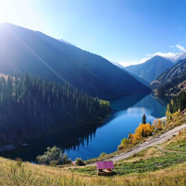 Озеро Кольсай Казахстан