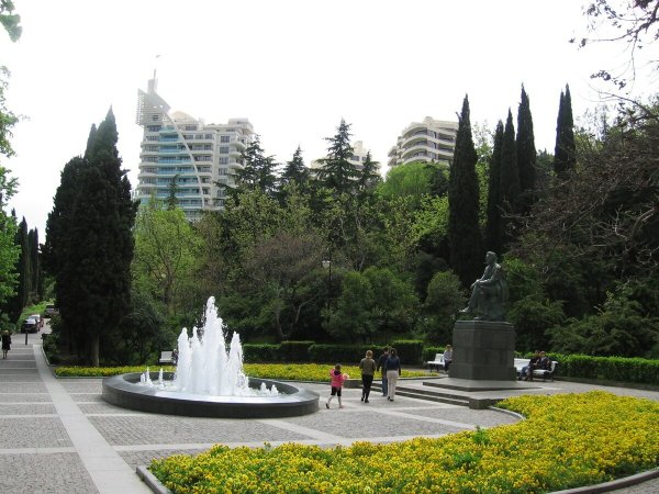 Приморский парк имени ю а Гагарина Ялта