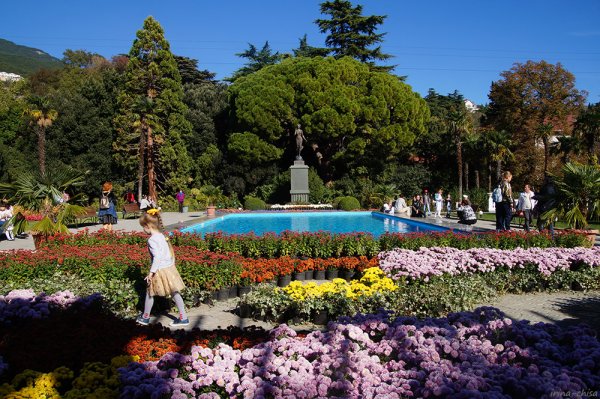 Никитинский Ботанический сад в Ялте