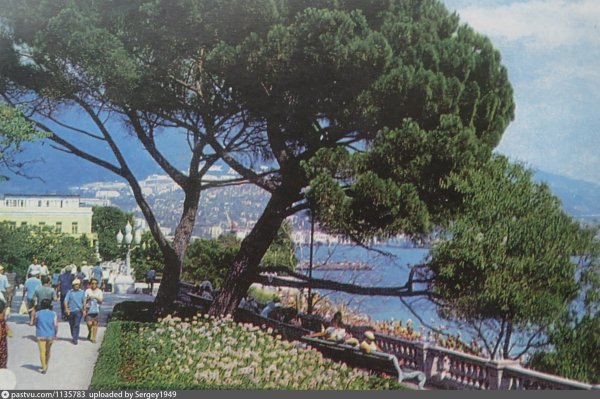 Ялта Приморский парк набережная