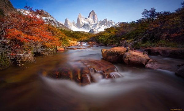 Горная река в Андах