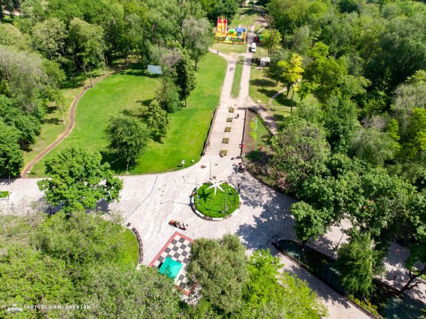 Парк зеленый Гай в Днепре