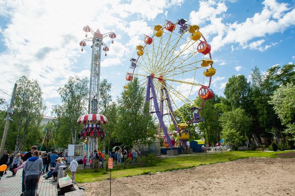 Аттракционы в Архангельске потешный двор