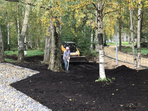 Майский парк в Архангельске на Галушина