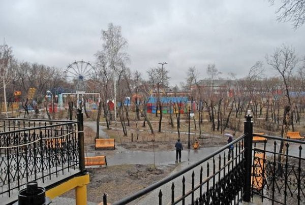 Северный Казахстан. Парки Петропавловска