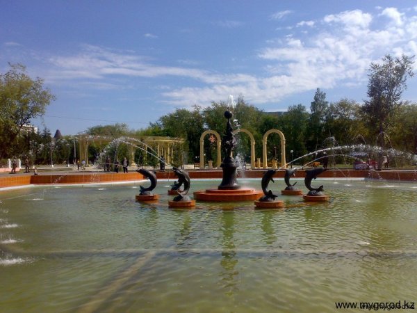 Городской фонтан Петропавловска