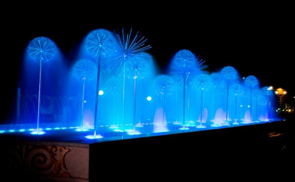 Петропавловск парк фонтаны