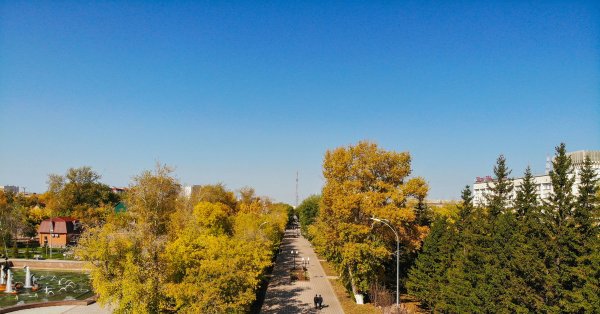 Петропавловск Казахстан осень