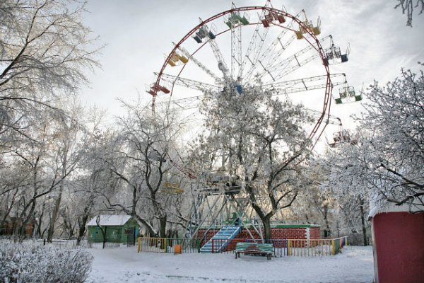 Центральный парк Петропавловск Казахстан