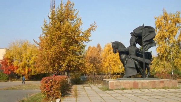 Петропавловск весной Казахстан