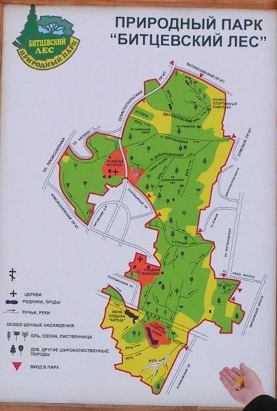 Территория Битцевского парка