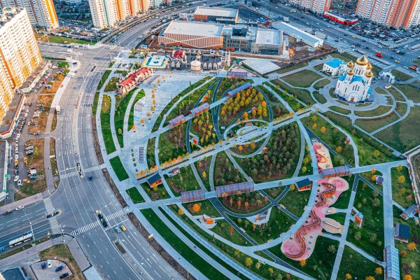 Парк у метро Некрасовка