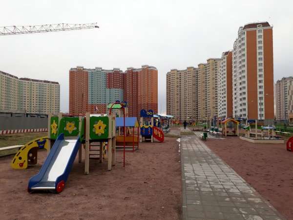 Новый микрорайон в Некрасовке