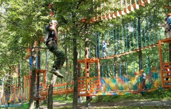 Веревочный парк Спартак Златоуст
