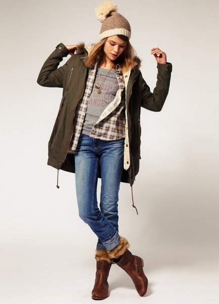 Молодежная зимняя одежда для девушек