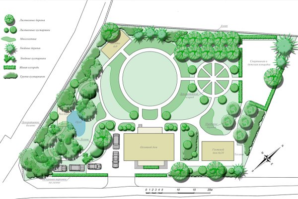 Генплан чертеж