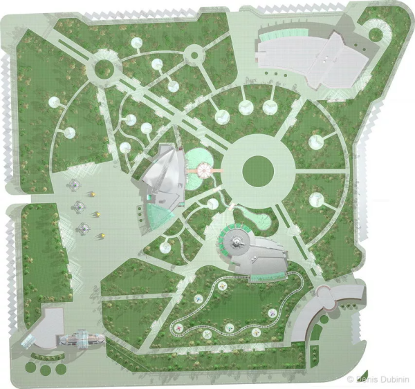 Ландшафтный парк генплан парка