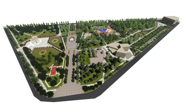 Комсомольский парк Пятигорск реконструкция